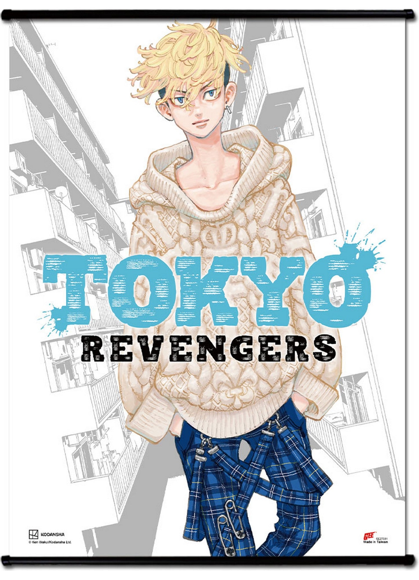 Tokyo Revengers - Cover Art #09 Wall Scroll 31"W x 43"H