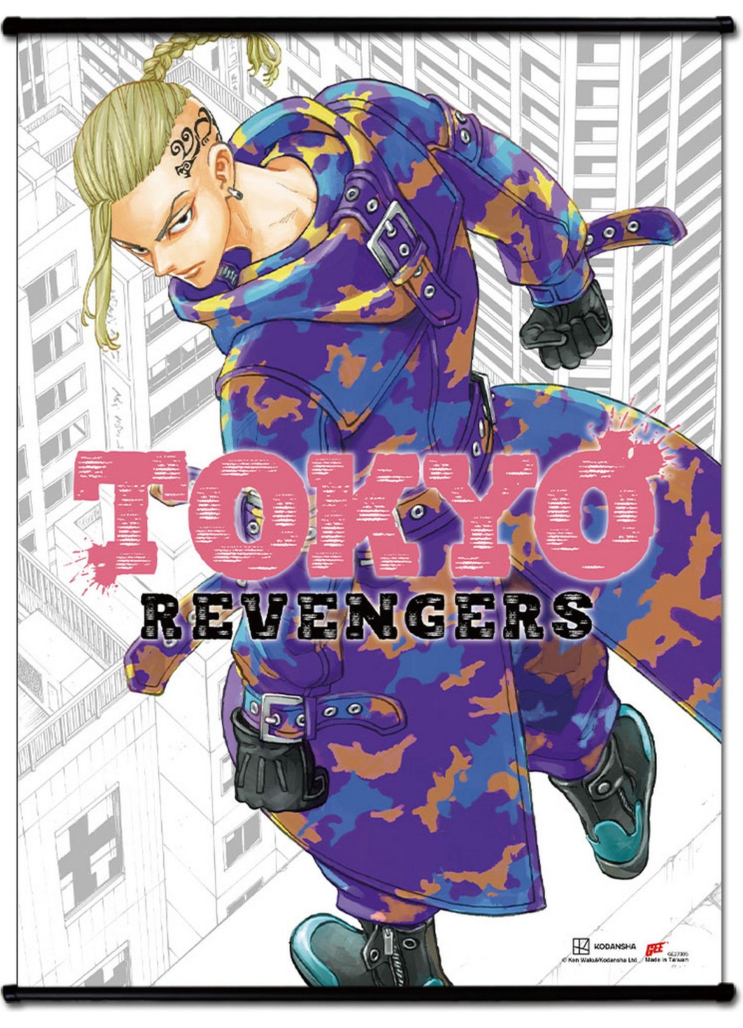 Tokyo Revengers - Cover Art #13 Wall Scroll 31"W x 43"H