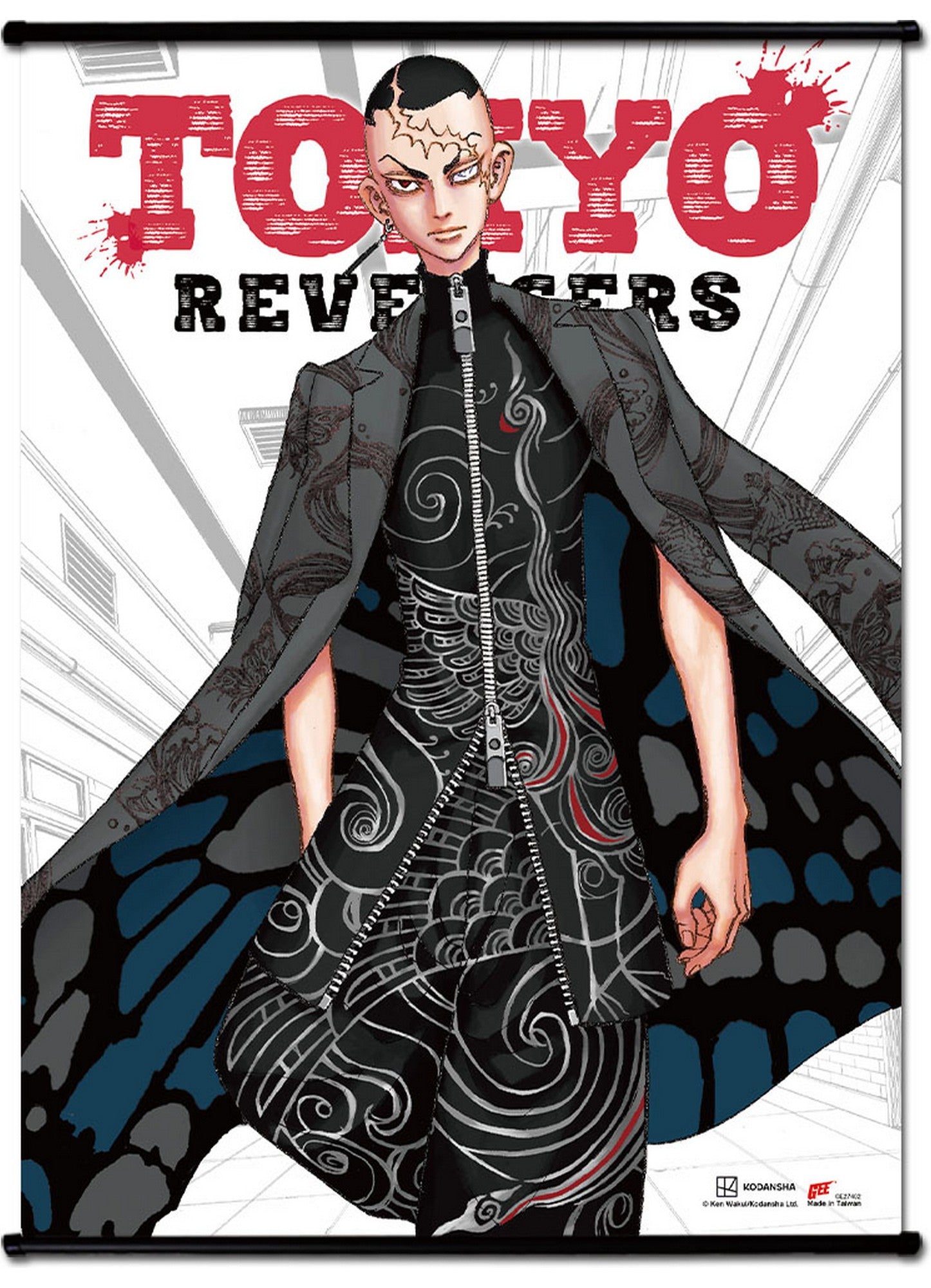 Tokyo Revengers - Cover Art #20 Wall Scroll 31"W x 43"H