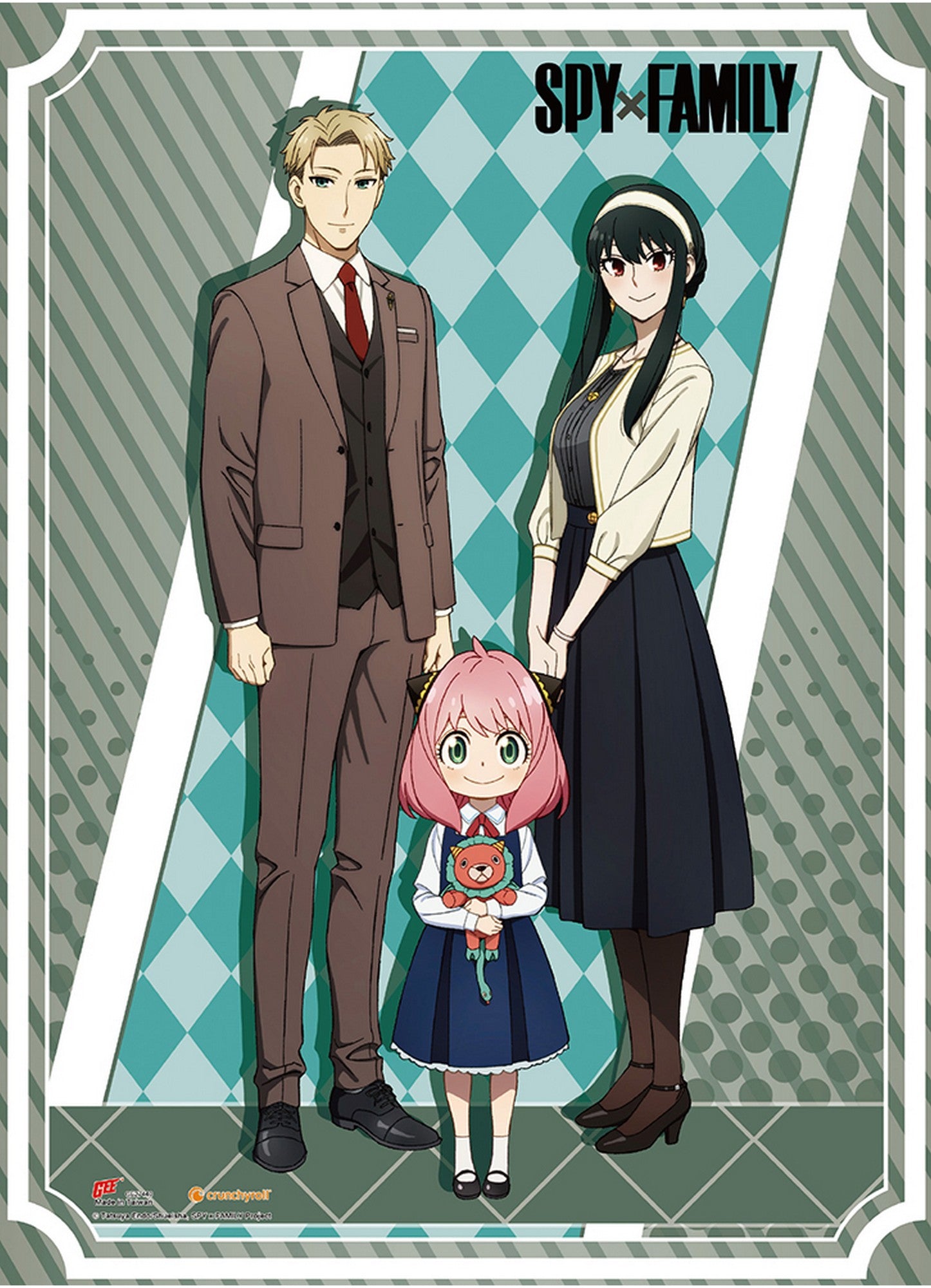 Spy X Family - Forger Family Daily #B Wall Scroll 31"W x 43"H