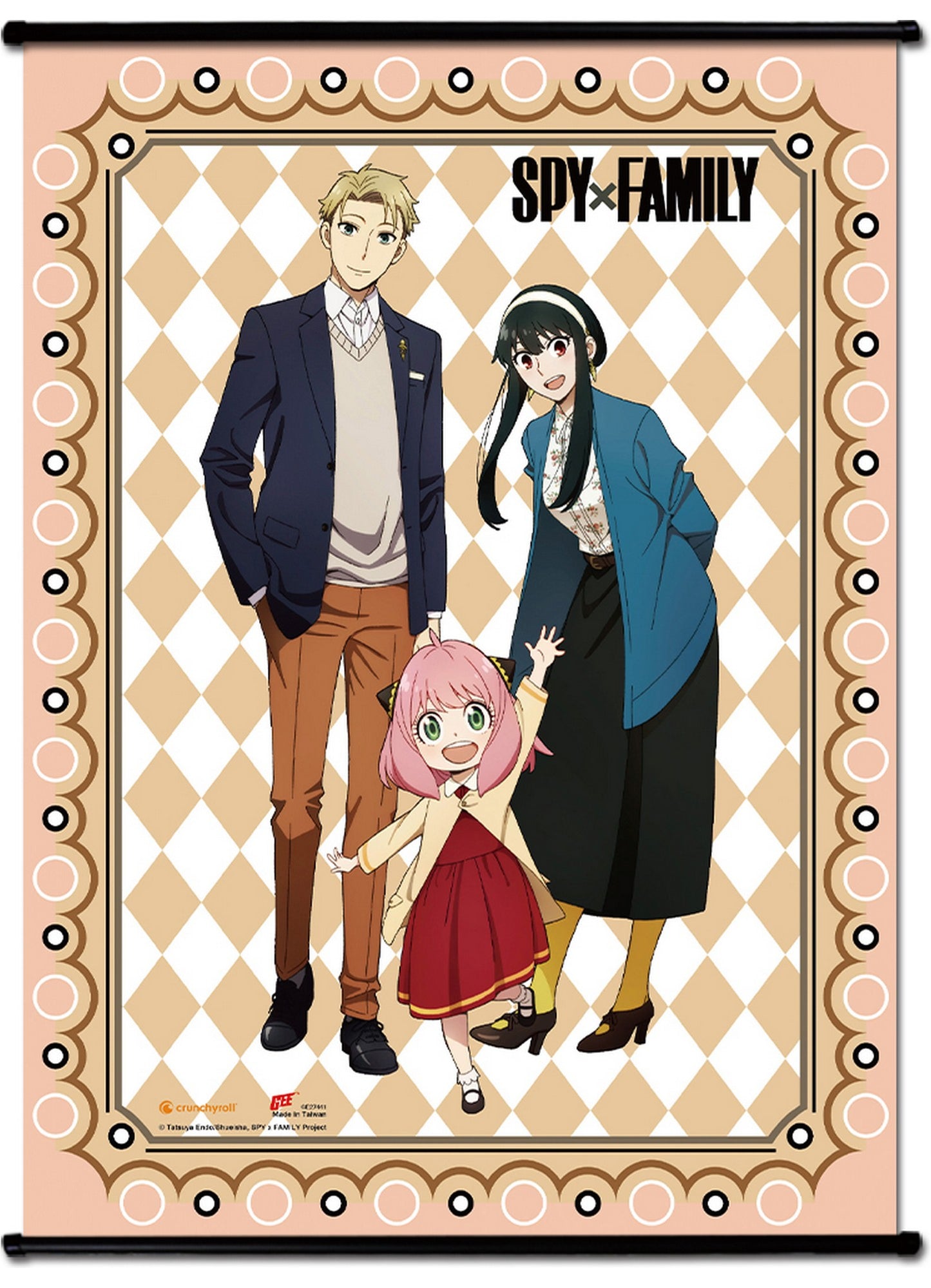 Spy X Family - Forger Family Daily #C Wall Scroll 31"W x 43"H