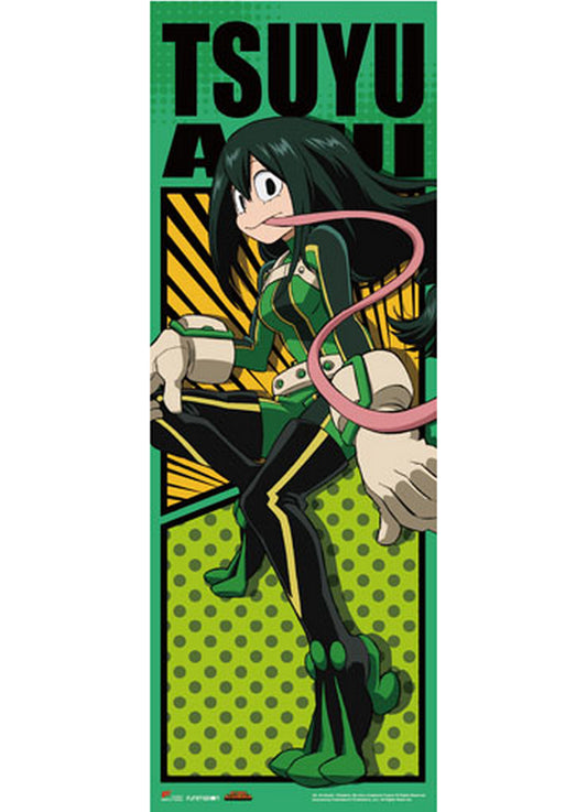 My Hero Academia - Tsuyu Asui "Froppy" Battle Suit Human Size Se Wall Scroll 23.5"W x 67"H