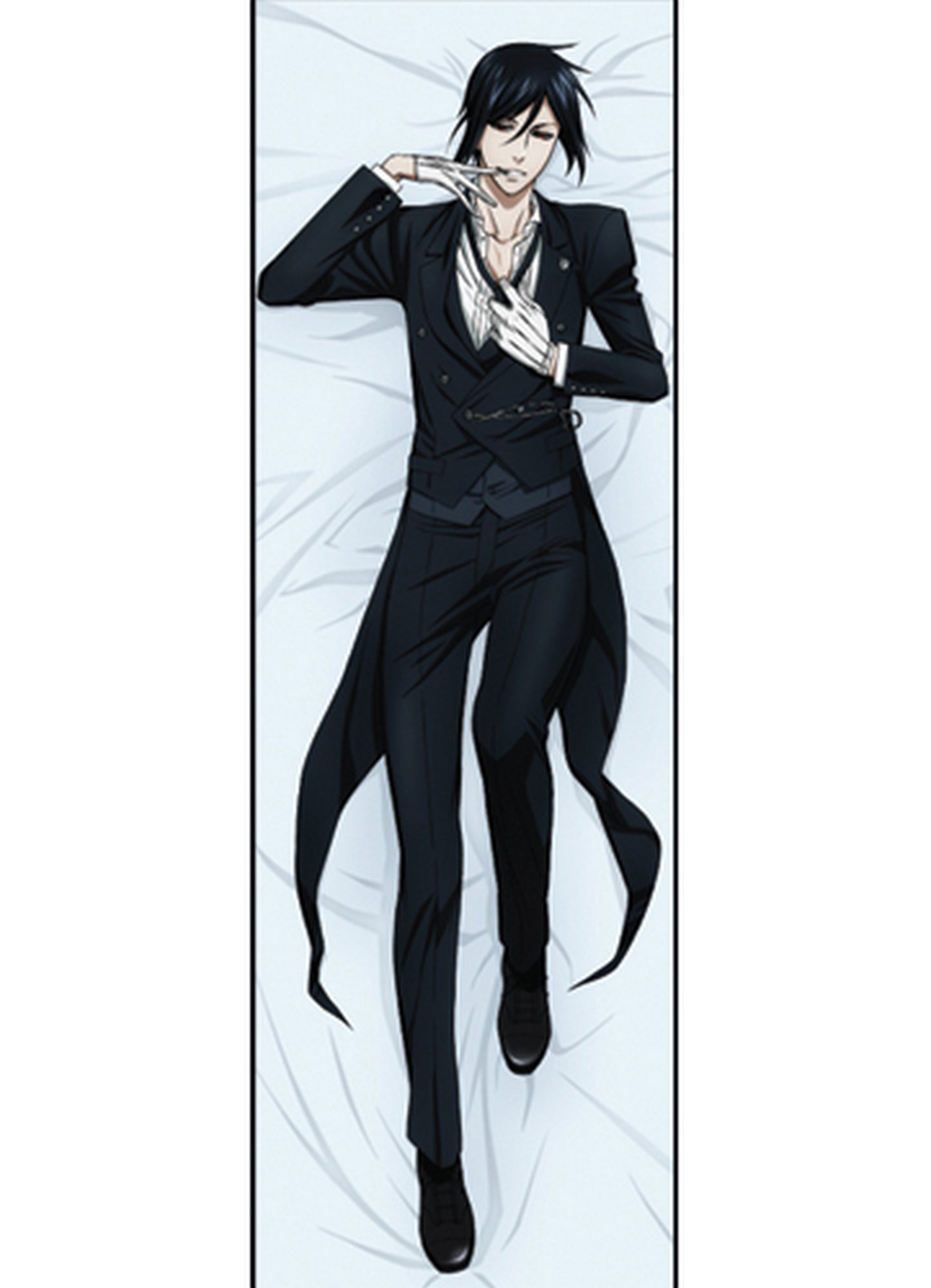 Black Butler - Sebastian Michaelis Body Pillow 13.3"W x 43"H
