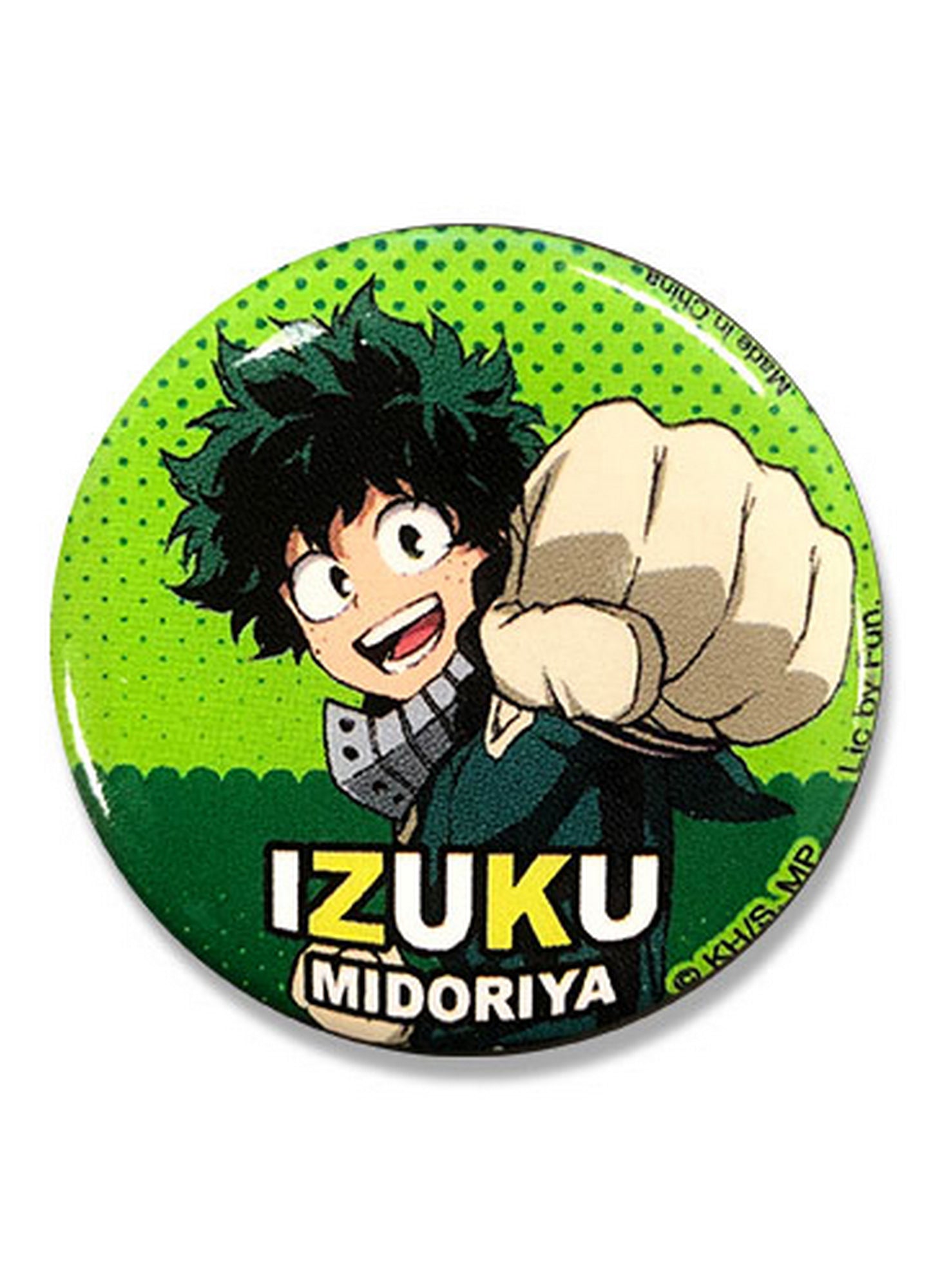 My Hero Academia S2 - Izuku Midoriya "Deku" 1.25" Button