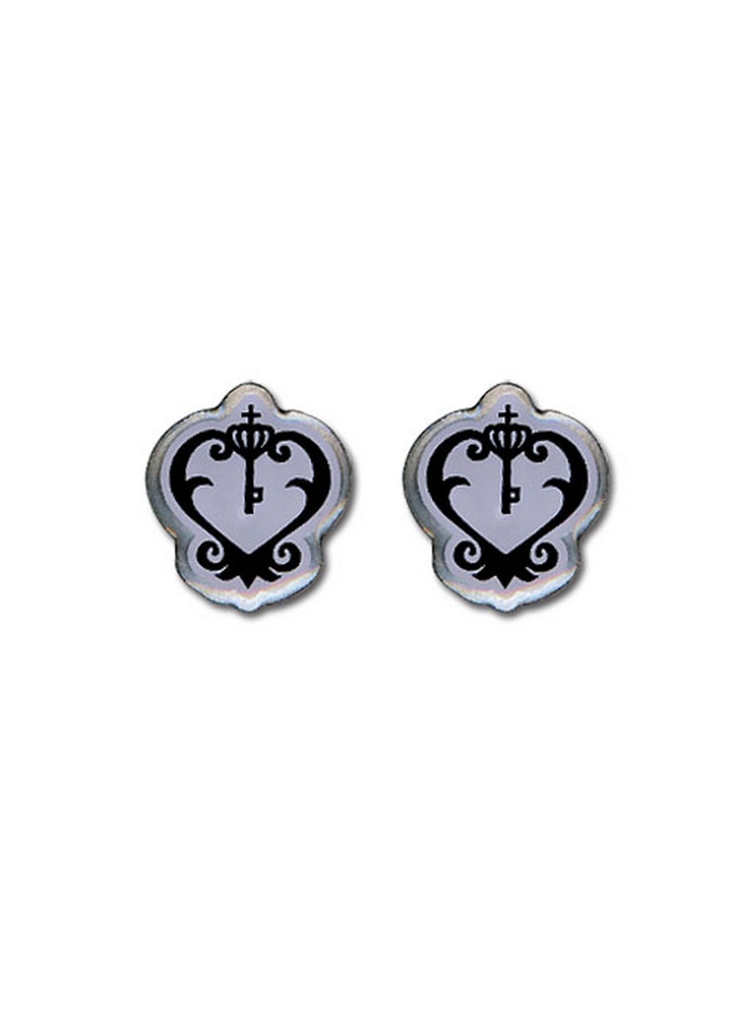 Black Butler - Sebastian Michaeliss Watch Emblem Earrings