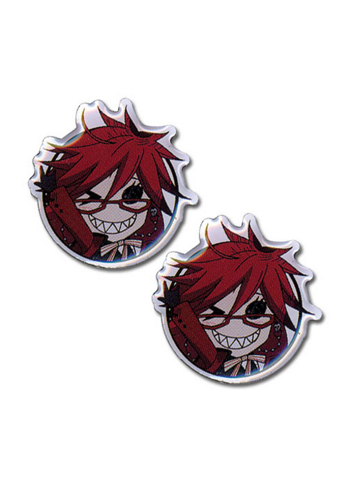 Black Butler - SD Grell Sutcliff Earrings