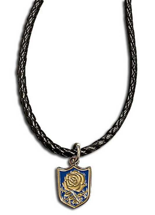 Black Clover - Blue Rose Knights Leather Necklace
