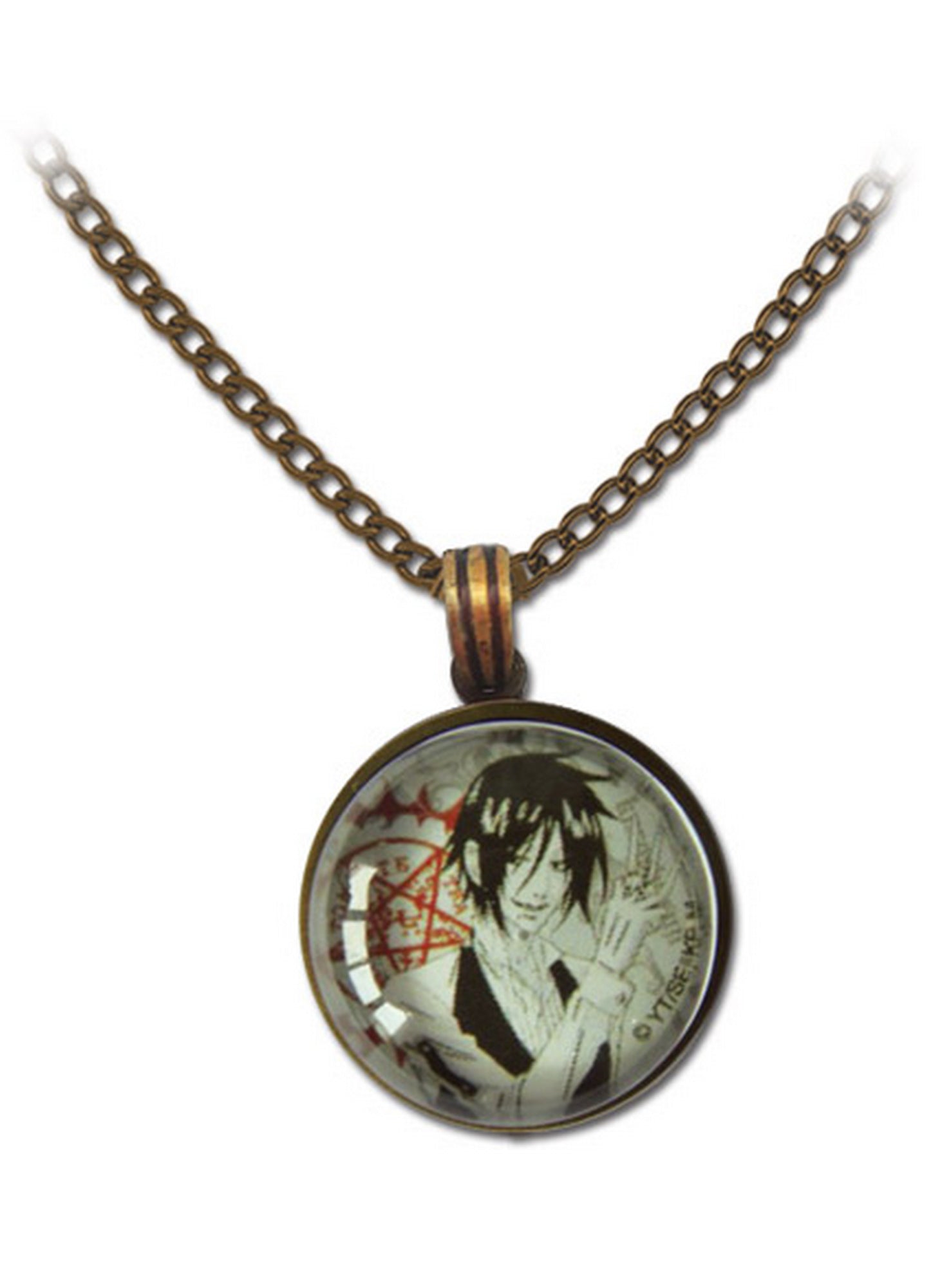 Black Butler - Sebastian Michaelis Brown Necklace