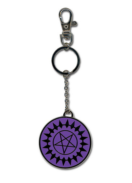 Black Butler 2 - Sebastian Michaelis Seal Metal Keychain