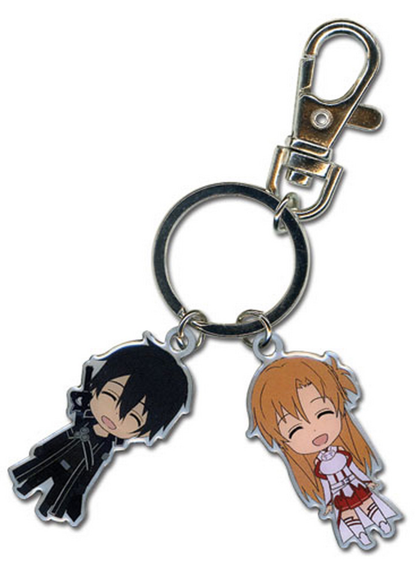 Sword Art Online - Kirito & Asuna Metal Keychain