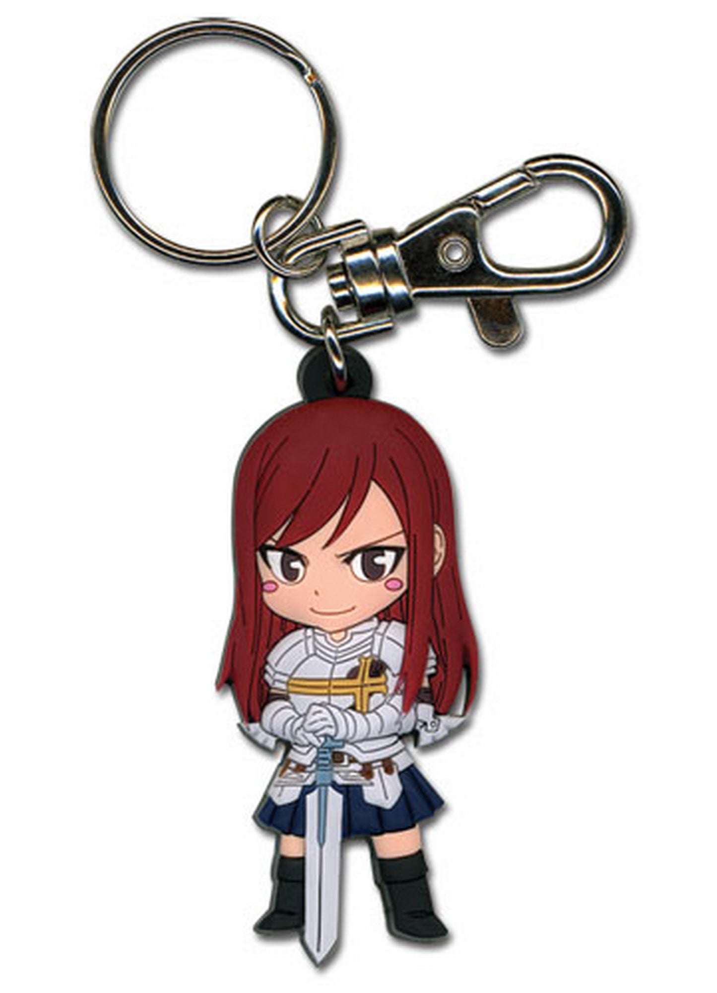 Fairy Tail - SD Erza Scarlet S2 PVC Keychain