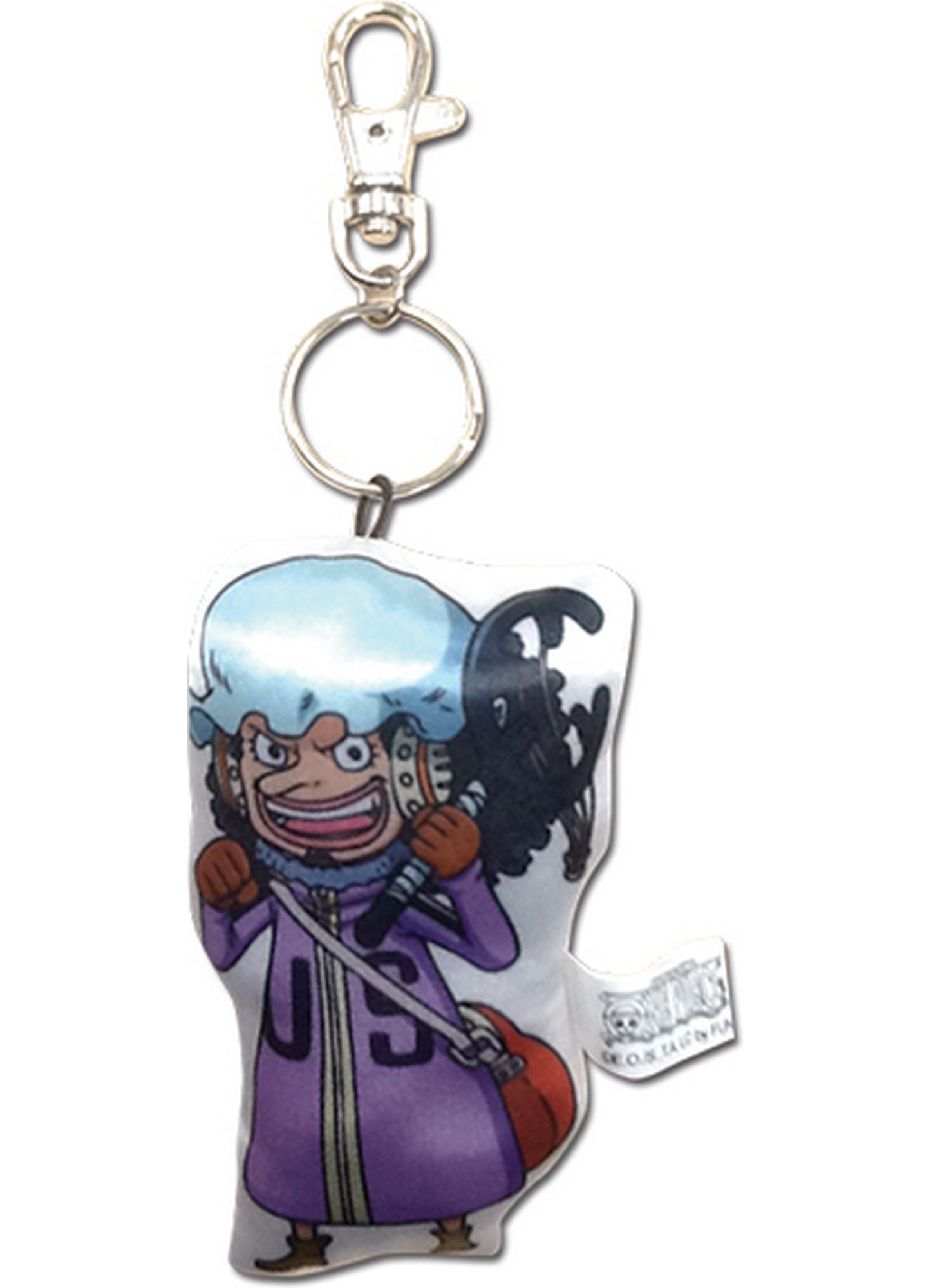 One Piece - SD Usopp Plush Keychain 4"H