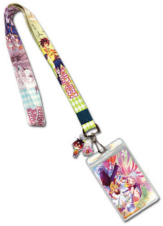 No Game No Life - Sora & Shiro Lanyard