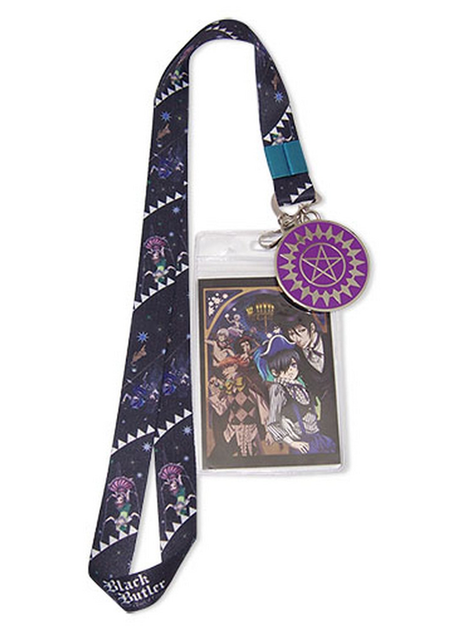 Black Butler Book Of Circus - Circus Group 2 Lanyard