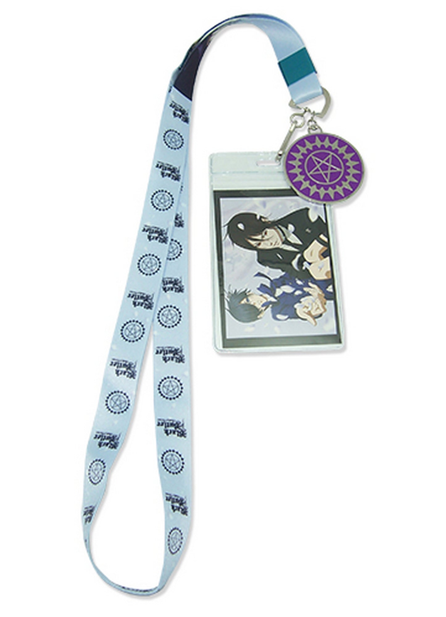 Black Butler Book Of Circus - Sebastian Michaelis And Ciel Phantomhive Petals Lanyard
