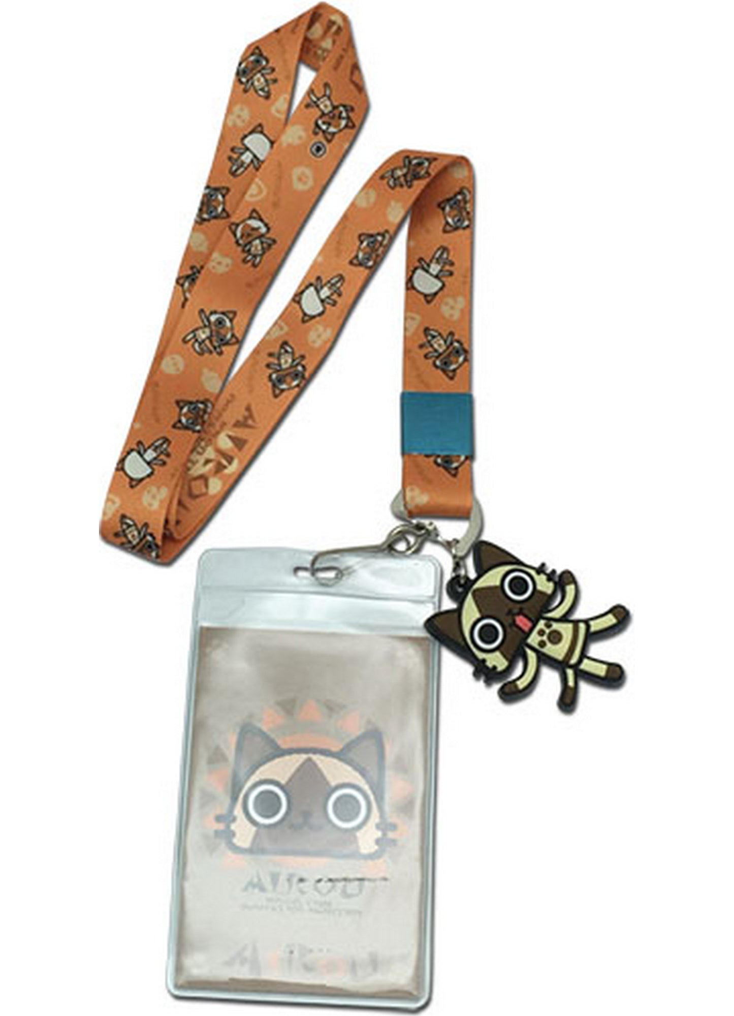Airou From The Monster Hunter - Airou Lanyard