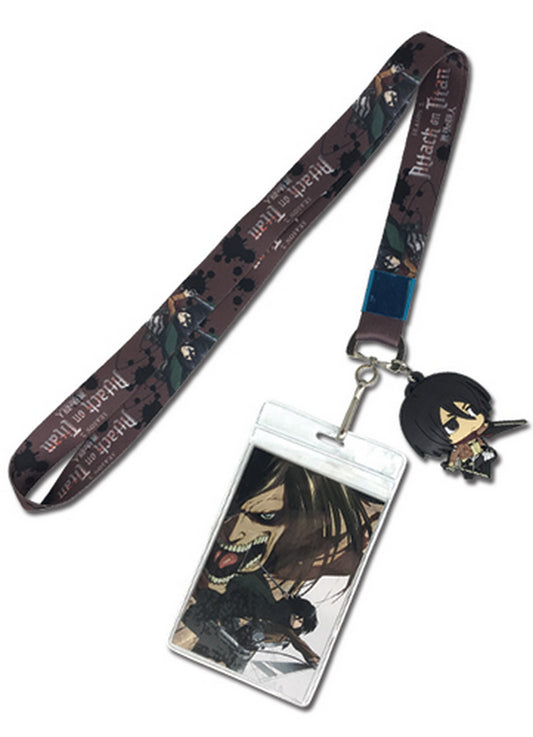 Attack on Titan Season 2 - Mikasa Ackerman Lanyard