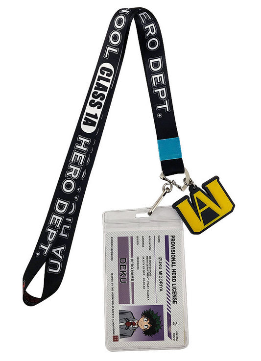 My Hero Academia - U.A. High School Hero Id Lanyard