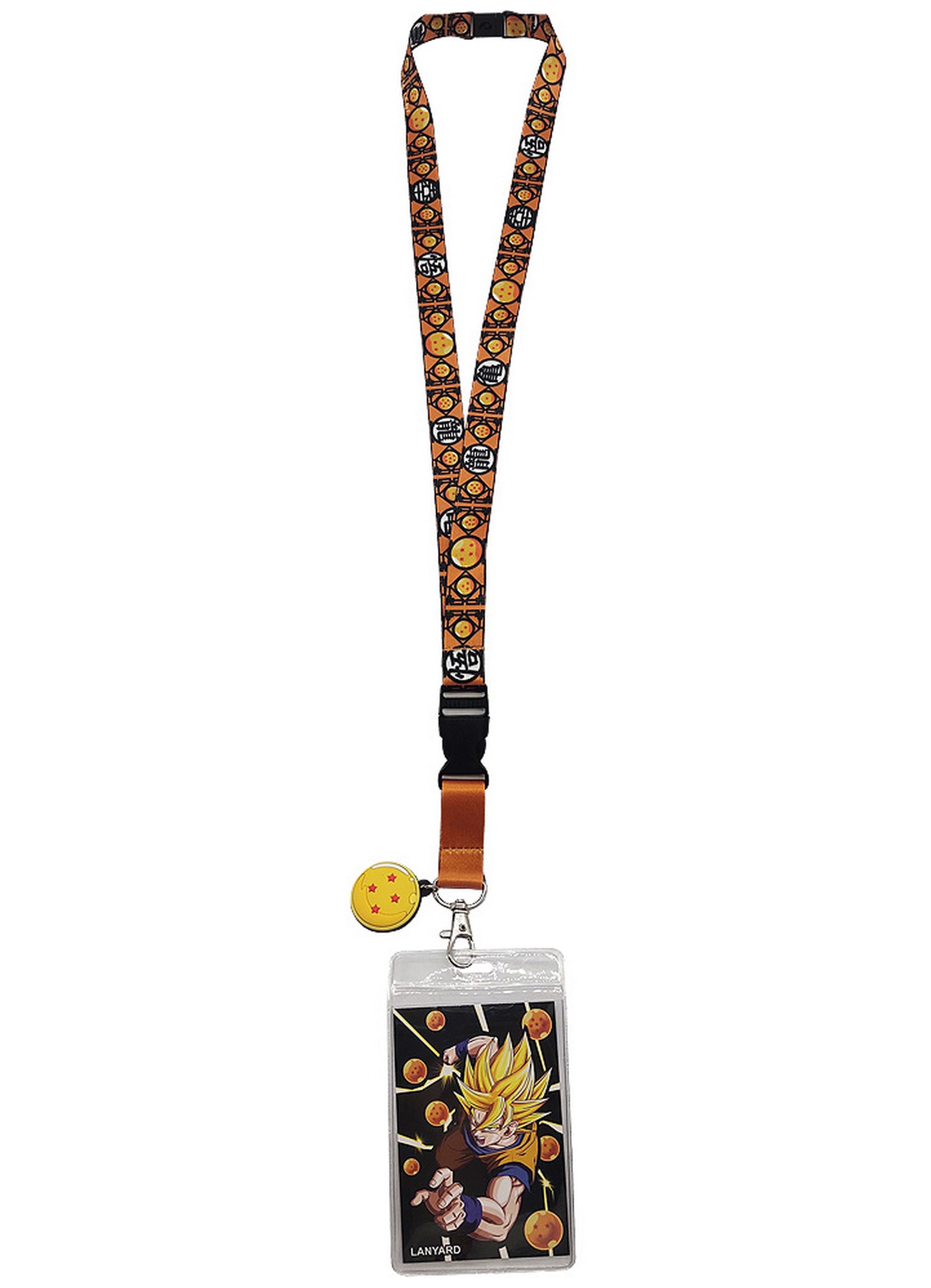 Dragon Ball Z - Symbols & Dragon Balls Built-Up Lanyard