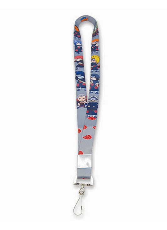 Naruto Shippuden - SD Akatsuki Lanyard