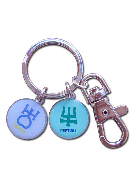Sailor Moon S - Uranus & Neptune Keychain