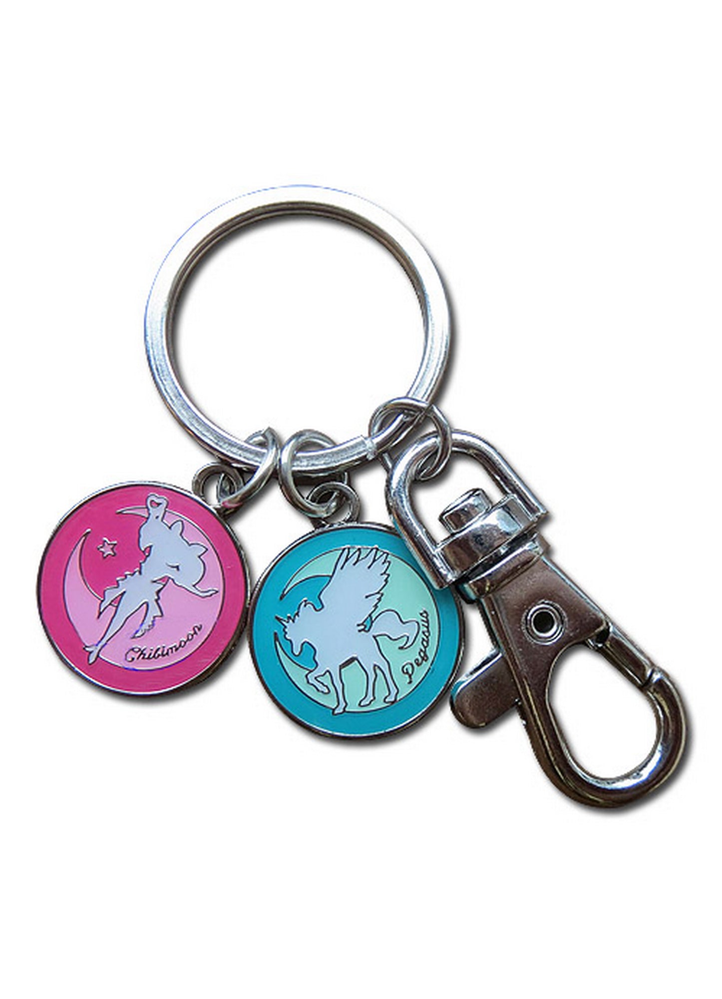 Sailor Moon Supers - Pegasus & Chibi Moon Keychain