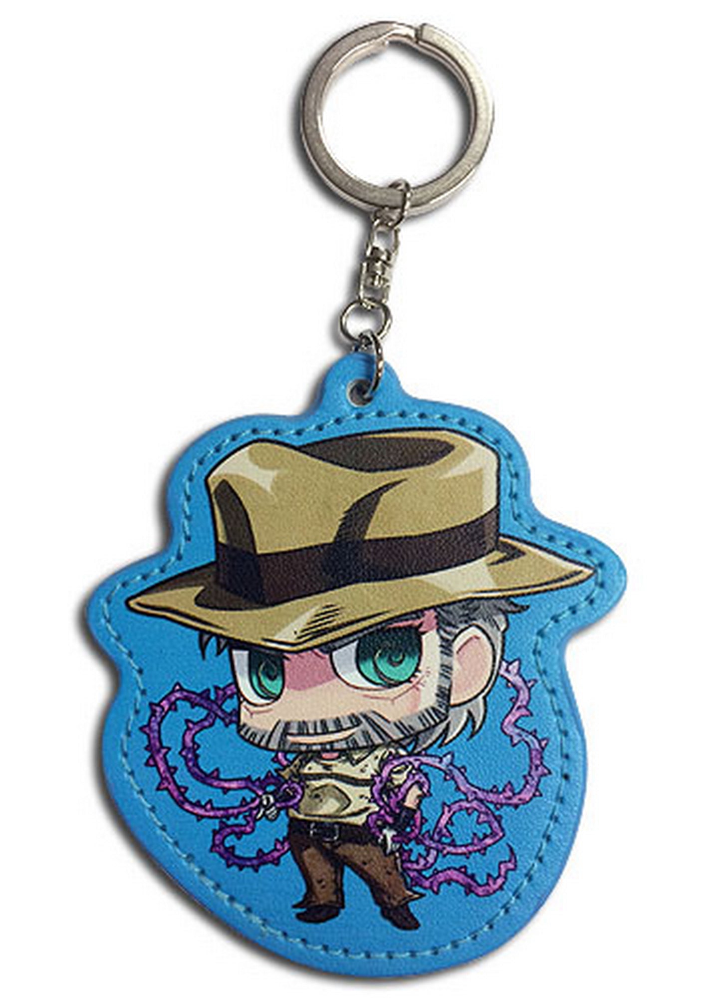 Jojos Bizarre Adventure - Joseph Joestar SD PU Keychain