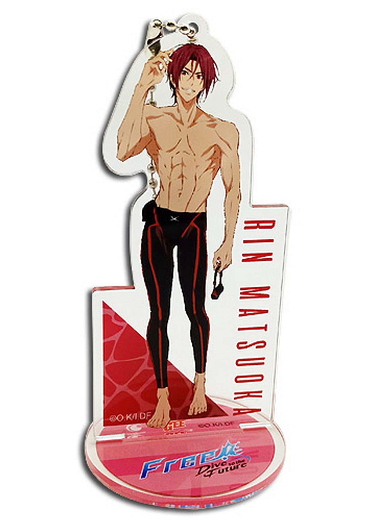 Free!: Dive to The Future - Rin Matsuoka Acrylic Keychain