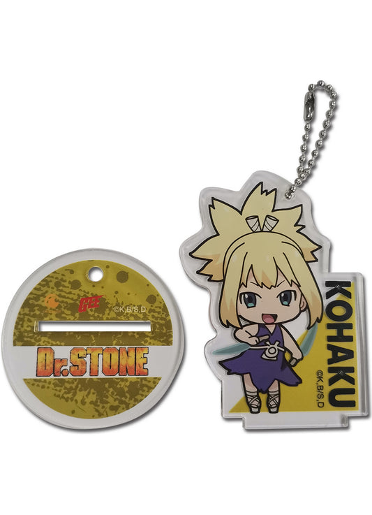 Dr. Stone - Kohaku SD Acrylic Keychain