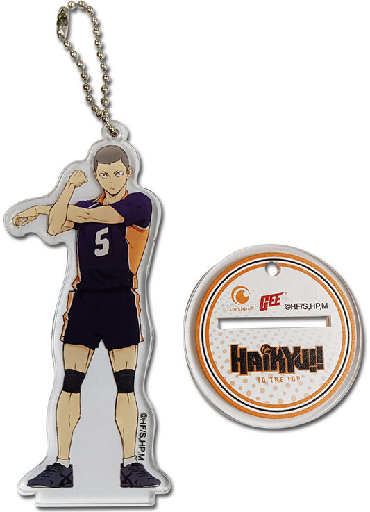 Haikyu S4 - Ryunosuke Tanaka Acrylic Keychain