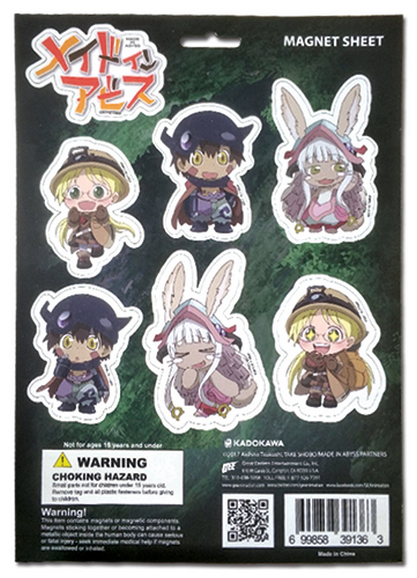 Made In Abyss - SD Group Magnet Sheet
