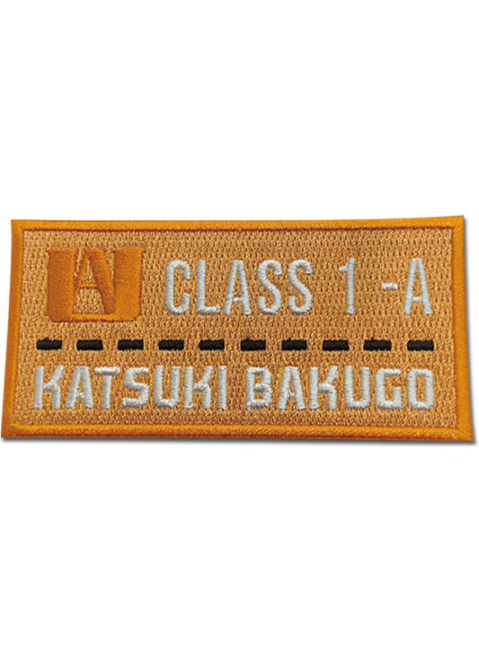 My Hero Academia - Katsuki Bakugo Name Patch
