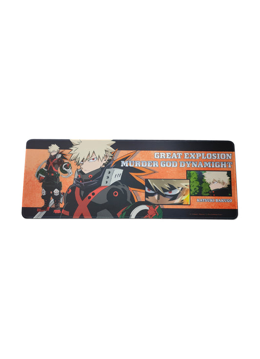 My Hero Academia S7 - Katsuki Bakugo Mouse Pad 31.5"W x 11.8"H