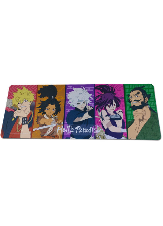 Hell's Paradise - Group Death Row Mouse Pad