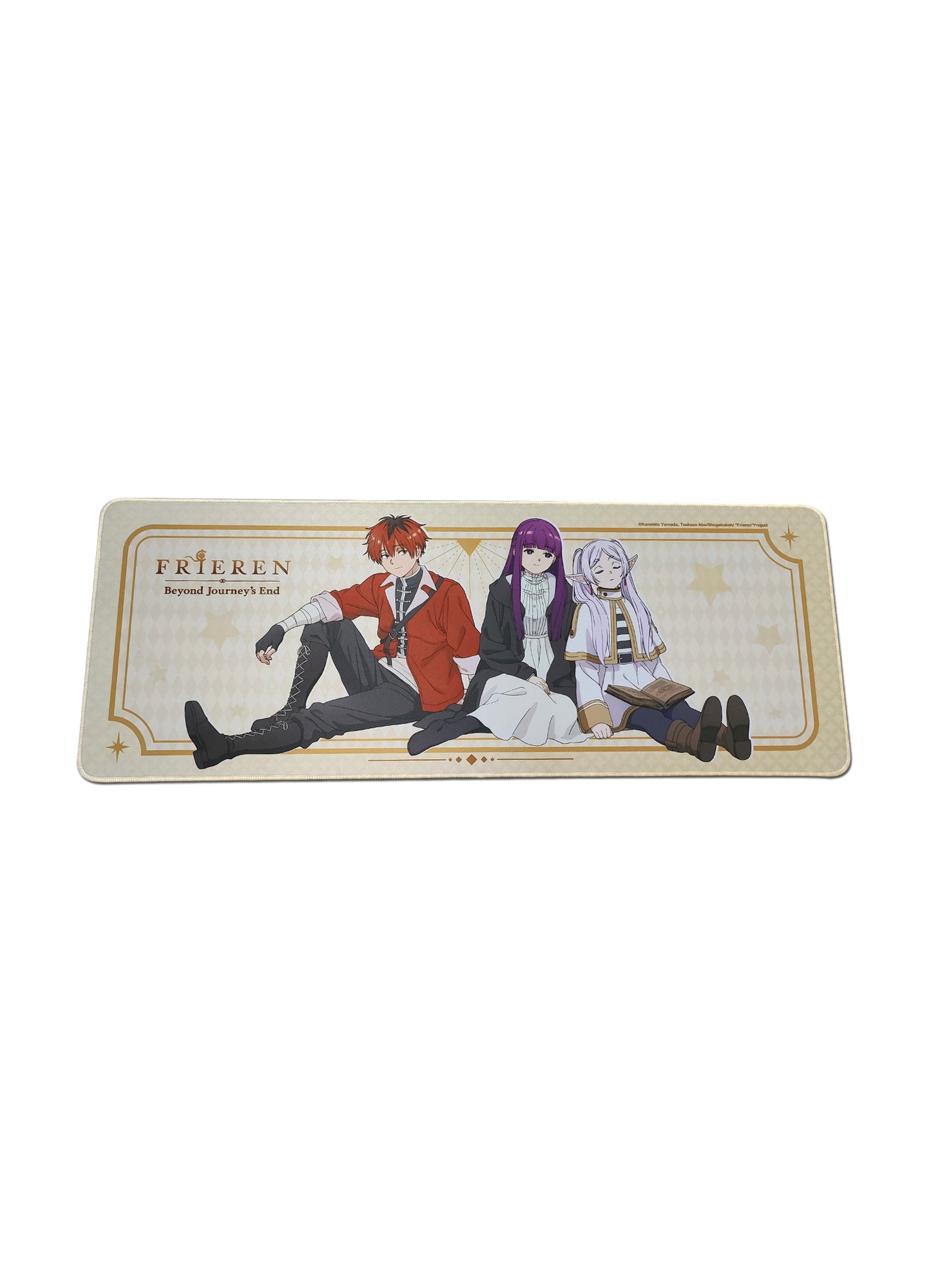 Frieren: Beyond Journey's End - Frieren & Fern & Stark Group Art Mouse Pad