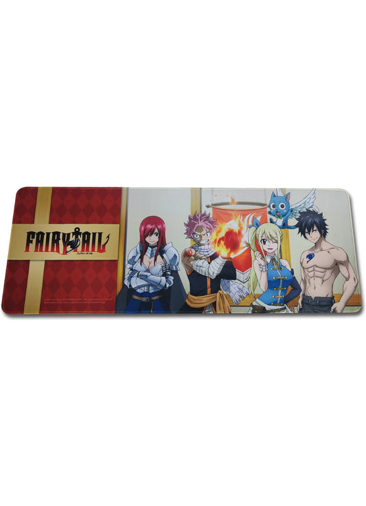 Fairy Tail S9 - Main Character Magazine Art Mouse Pad 31.5"W x 11.8"H