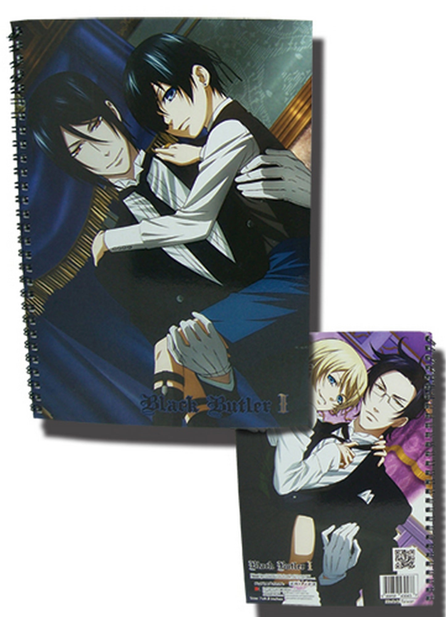 Black Butler 2 - Butlers & Masters Spiral Notebook