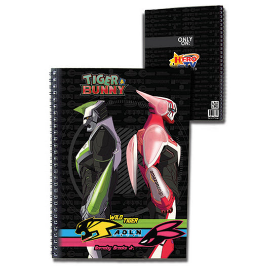 Tiger & Bunny - Tiger & Bunny - Sponsor Spiral Notebook