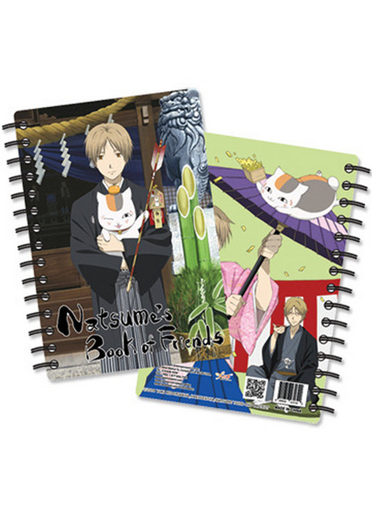 Natsumes Book Of Friends - Nyanko-sensei (Madara) Spiral Notebook