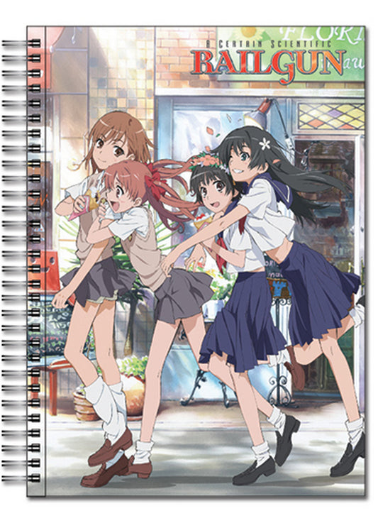 A Certain Scientific Railgun - A4 Spiral Notebook