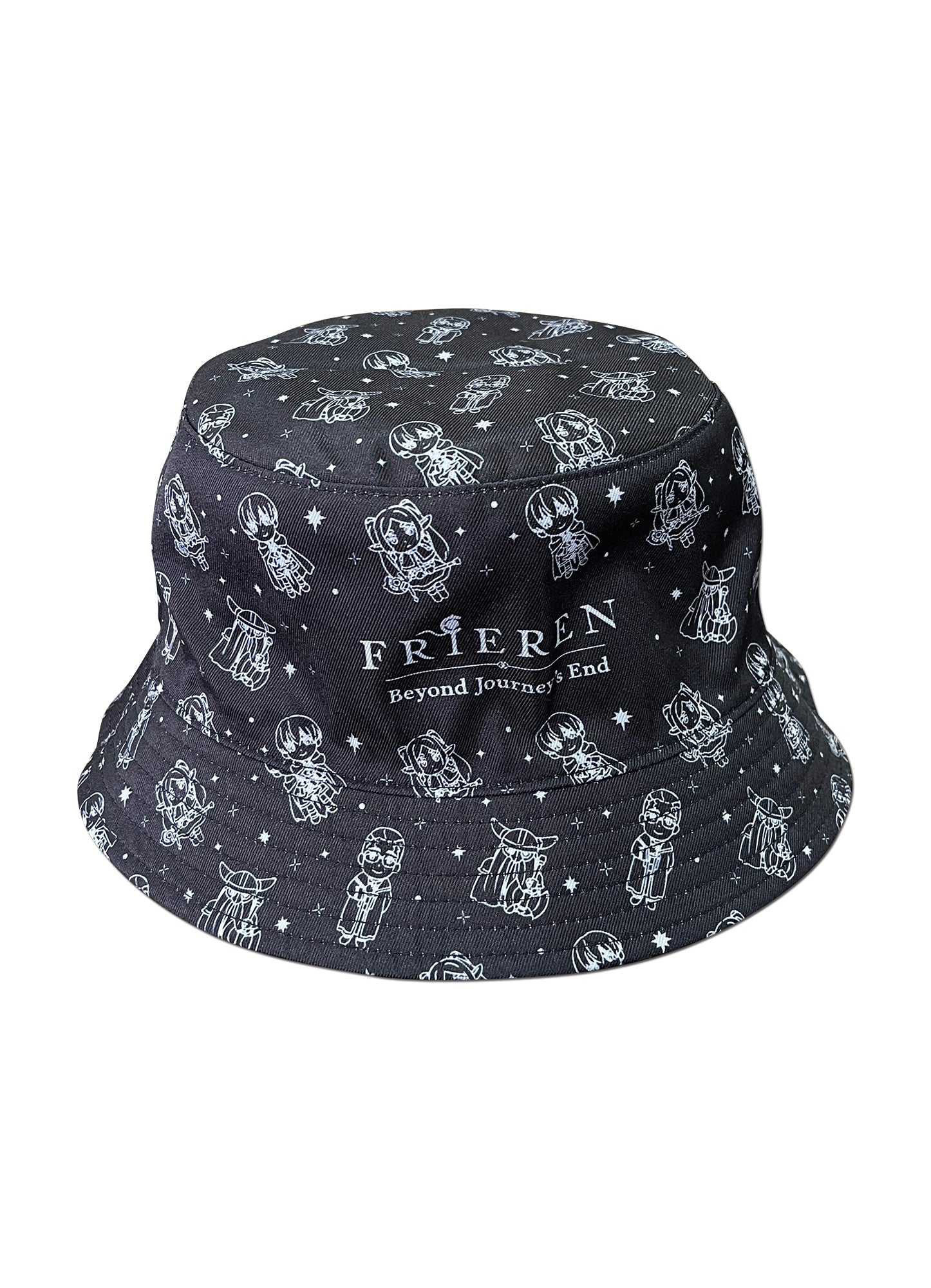 Frieren Beyond Journey's End - SD Frieren, Himmel, Heiter And Eisen Bucket Hat