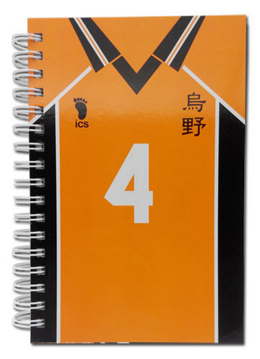 Haikyu - Number 4 Team Uniform Hardcover Notebook