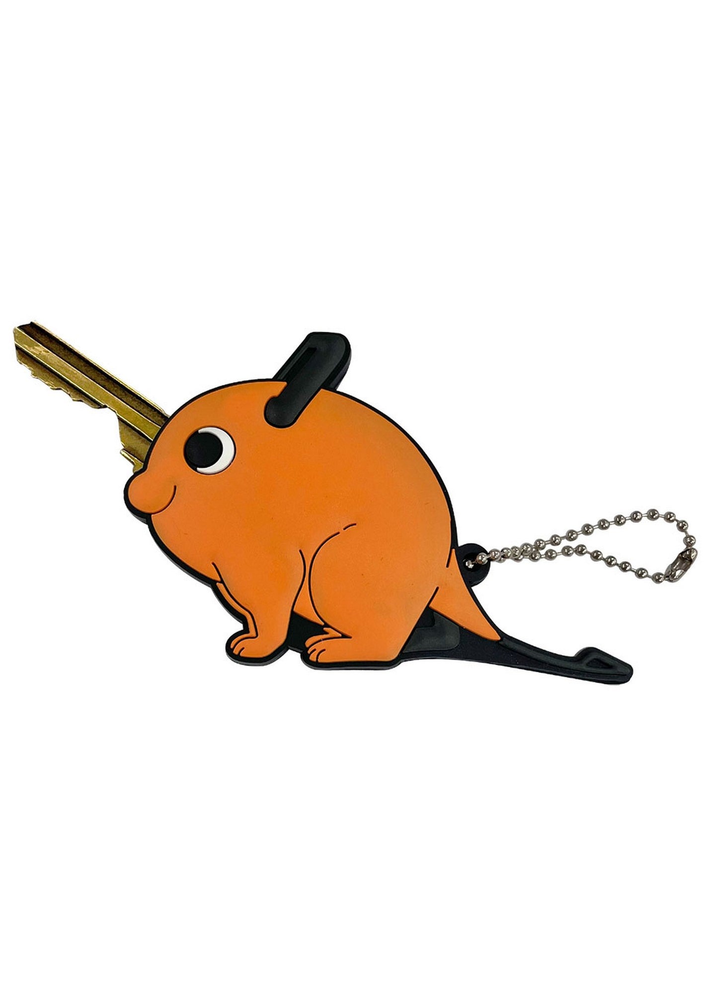 Chainsaw Man - Pochita Sitting PVC Keycover Keychain