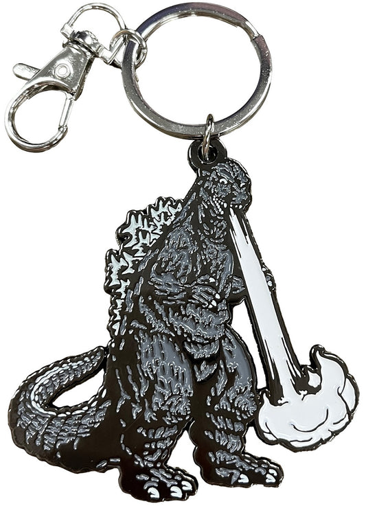 Godzilla (Original) - Godzilla Heat Beam Enamel Metal Keychain