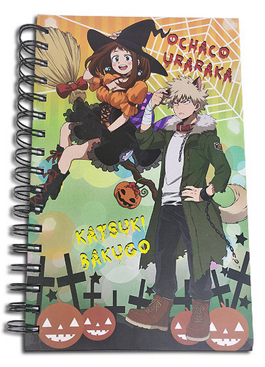My Hero Academia S2 - Katsuki Bakugo & Ochaco Uraraka "Uravity"Halloween Notebook