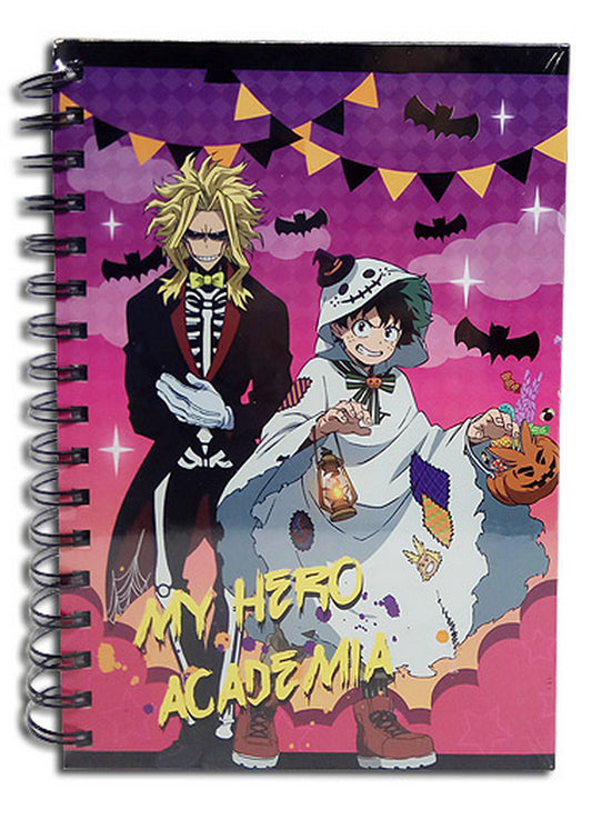 My Hero Academia - Izuku Midoriya "Deku" & All Might Halloween Notebook