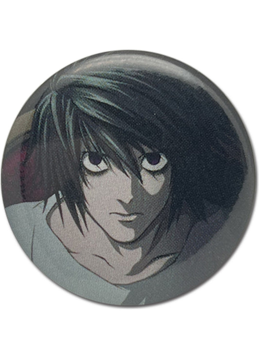 Death Note L Button 1.25"
