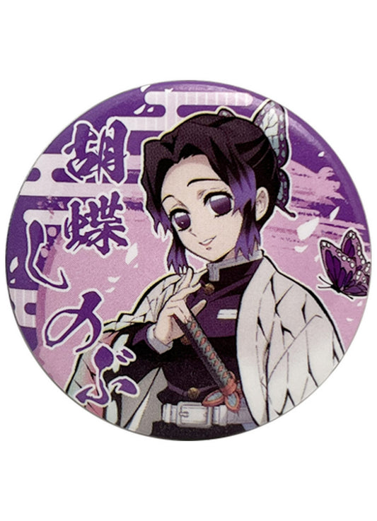 Demon Slayer Kimetsu No Yaiba - Hashira Shinobu Kocho Button
