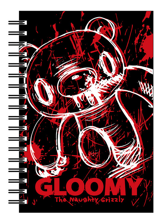 Gloomy Bear And Gloomy - Gloomy Bear Notebook
