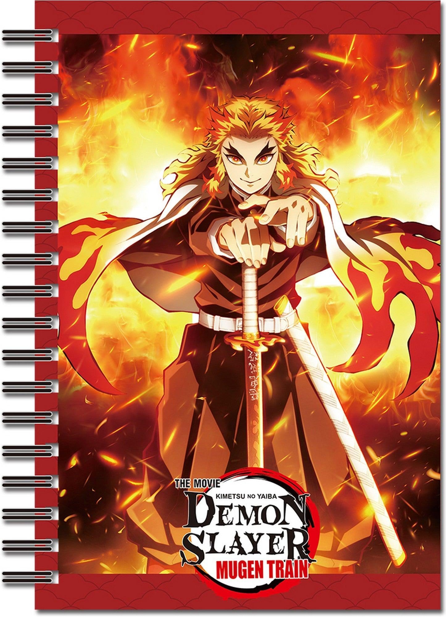 Demon Slayer Mugen Train:  Kyojuro Tengoku Spiralbound Notebook